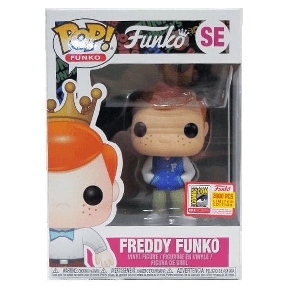 Funko Pop! SDCC Fundays 2018 Freddy Funko Blue Varsity Letterman Jacket LE 2000