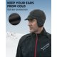 thumbnail image 2 of Gorra de ciclismo de invierno ROCKBROS con visera para hombre y mujer, 2 of 6