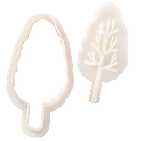 

Tree Shaped Cookie Embossing Mold Easy Demoulding DIY Thanksgiving Day Mini Cartoon Food Grade Cookie Mould Baking Tools
