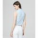 thumbnail image 2 of Aeropostale - Camisa vaquera con botones para mujer, azul, extragrande, 2 of 2