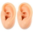 thumbnail image 1 of 2Pcs Silicone Ear Models Fake Ear Models Ear Piercing Practice Models Silicone Body Parts, 1 of 8