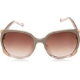 thumbnail image 2 of Jessica Simpson Women's J5686 Oversized UVA and UVB Protective Square Fashion Sunglasses, 56mm, 2 of 6