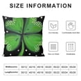 thumbnail image 5 of PHYHOO St.Patrick's Day Pillow Covers,Polka Dots Decorations Holiday Spring Decorative Pillow Case Decor for Sofa Couch (Green), 5 of 5