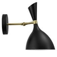 thumbnail image 4 of Modway Declare Modern Metal Adjustable Wall Sconce in Black/Gold, 4 of 7