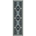 thumbnail image 5 of SAFAVIEH Classic Vintage Seanna Geometric Area Rug, Navy/Light Blue, 8' x 10', 5 of 9