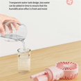 thumbnail image 5 of Portable Handheld Fan Water Mist Fan Student Dormitory Mini Fan Summer Supplies Outdoor Cooling Tool,Black, 5 of 5