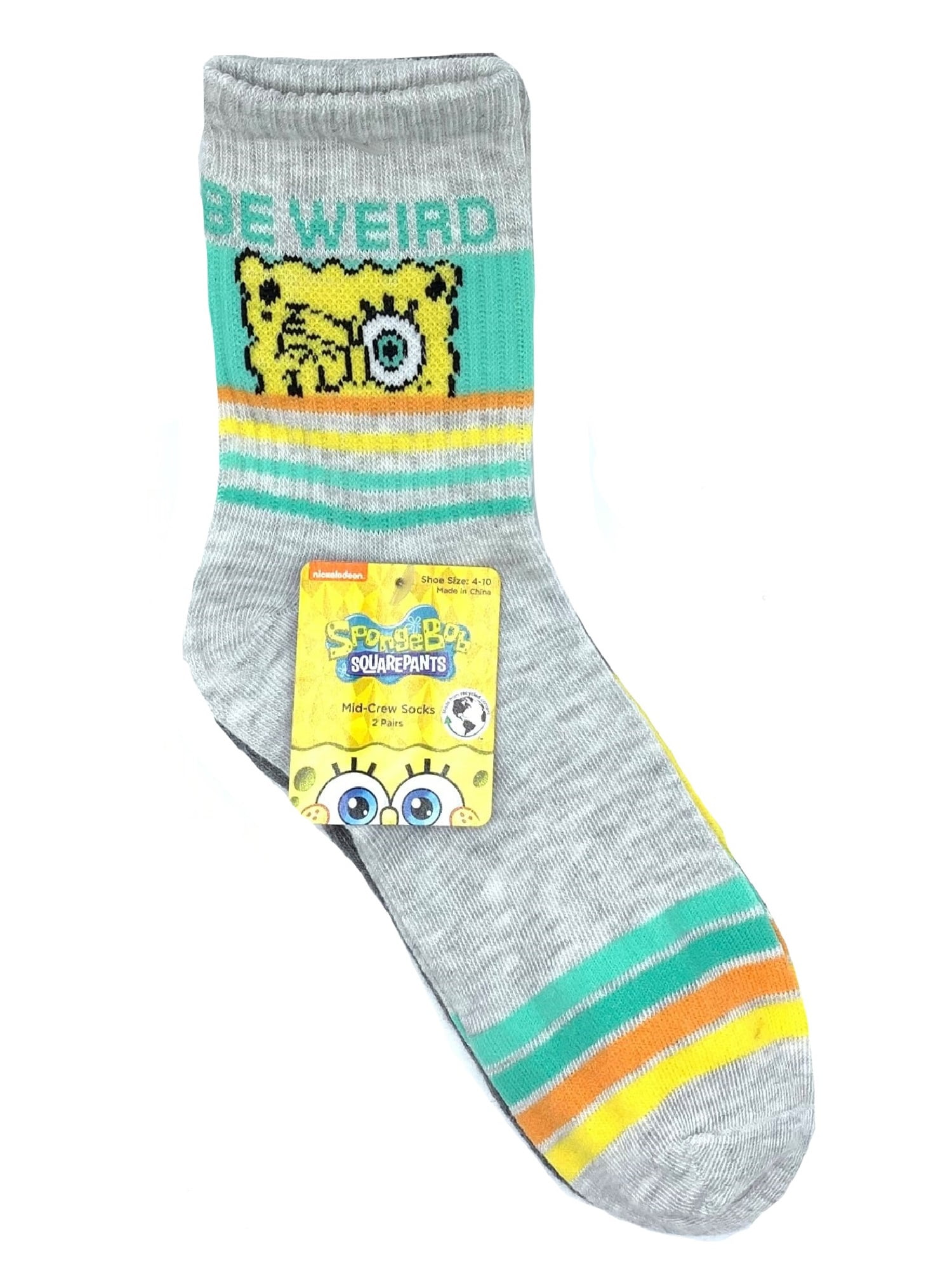 Nickelodeon™ SpongeBob SquarePants™ Cozy Socks - 2 Pack