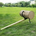 thumbnail image 4 of Earth Worth 83-DT5219 1940 Log Lifter Wood Handle Timber Jack - 48 in., 4 of 4