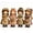 D., variant on Tiny Worlds Collection, 4PCS Make Your Own Cozy Doll, Beginner Friendly Felt Doll Sewing Craft with Full Materials, Handmade Craft Gift for Adults Crafters Girls Holiday Birthday(G.)