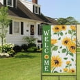 thumbnail image 4 of Spring Summer Sunflower Garden Flag 28x40 Inch Double Side for Outdoor Courtyard Garden Decor Flowers Welcome Holiday Flag for Outside Decoration, 4 of 6