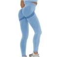 thumbnail image 2 of Women's Color Hip-lifting Sports Fitness Running High-waist Yoga Pants, 2 of 7