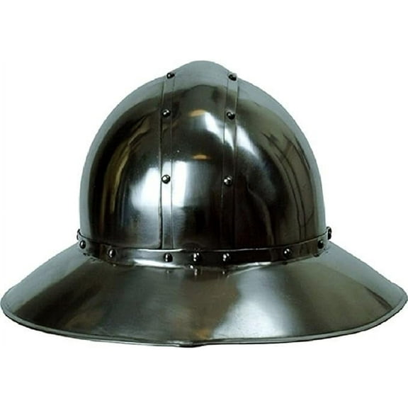 Kettle Hat Helmet 18 Gauge English Helm Armor Costume
