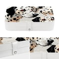 thumbnail image 4 of Spotted Dog Portable PU Leather Jewelry Organizer with Removable Compartment, Necklace Holder, Bracelet Holder, and Jewelry Boxes, 4 of 6