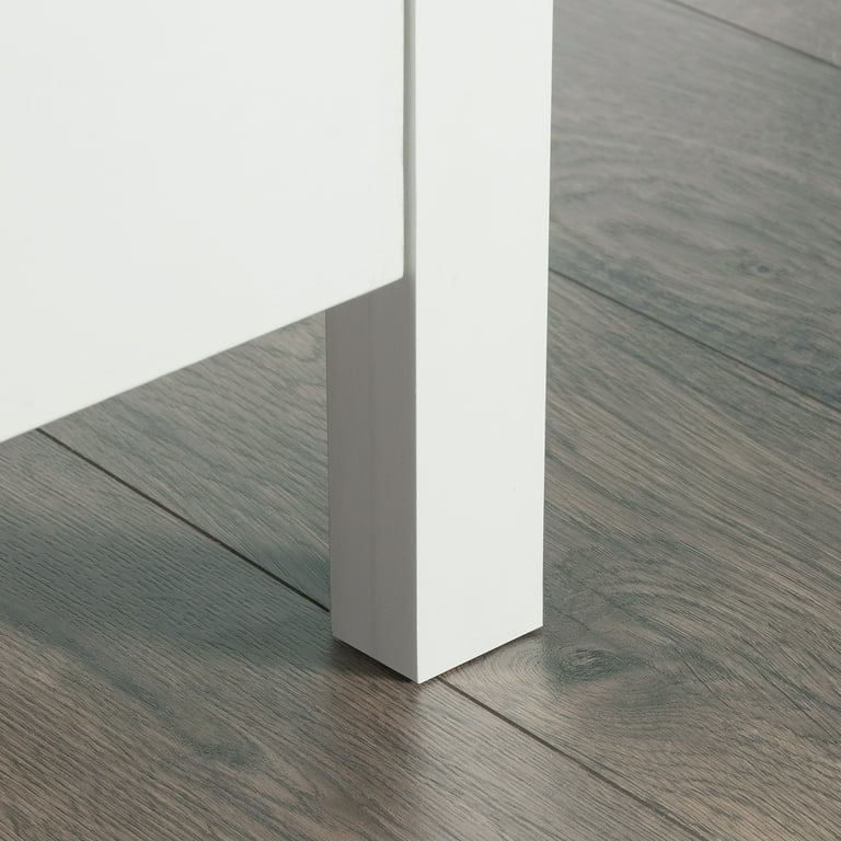 Sauder Two-Door Storage Cabinet, White Finish - Walmart.com