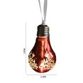 thumbnail image 3 of Naittoop Christmas Decor Clearance, Christmas Decorations Create Christmas Tree Decoration Electroplating Ball Pendant Luminous Bulb Pendant Christmas Big Balls, 3 of 8