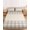 Retro Grey, variant on Queen Size Fitted Sheet Set - Retro Grey 3 Piece Bedding Sets 16" Deep Pocket Fitted Sheet with 2 Pillowcases, Farmhouse Buffalo Plaid Vintage Beige Brushed Microfiber Hotel Luxury Bed Sheets
