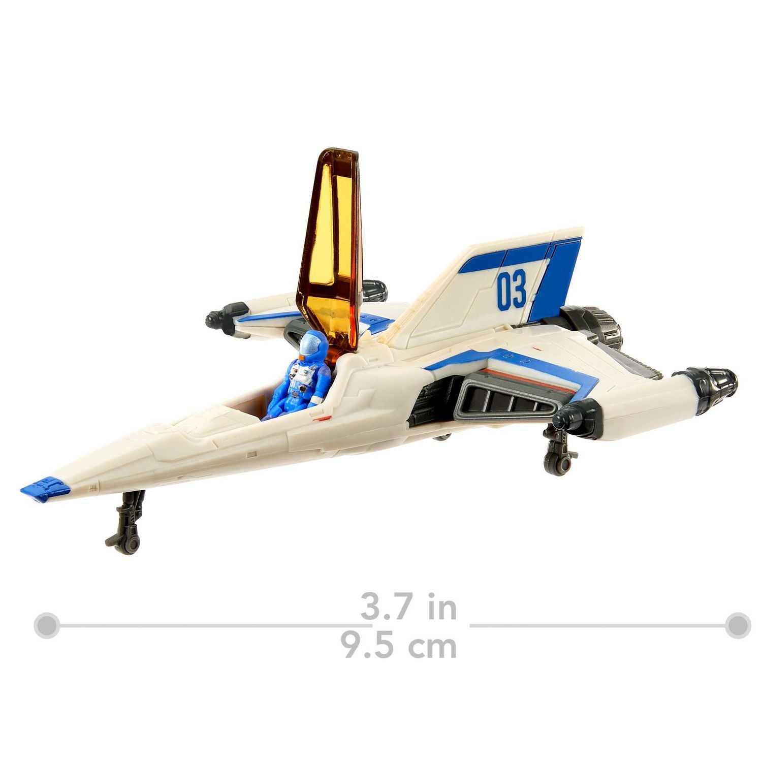 Disney Pixar Lightyear Hyperspeed Series XL-03 Spaceship & Buzz Lightyear Figure