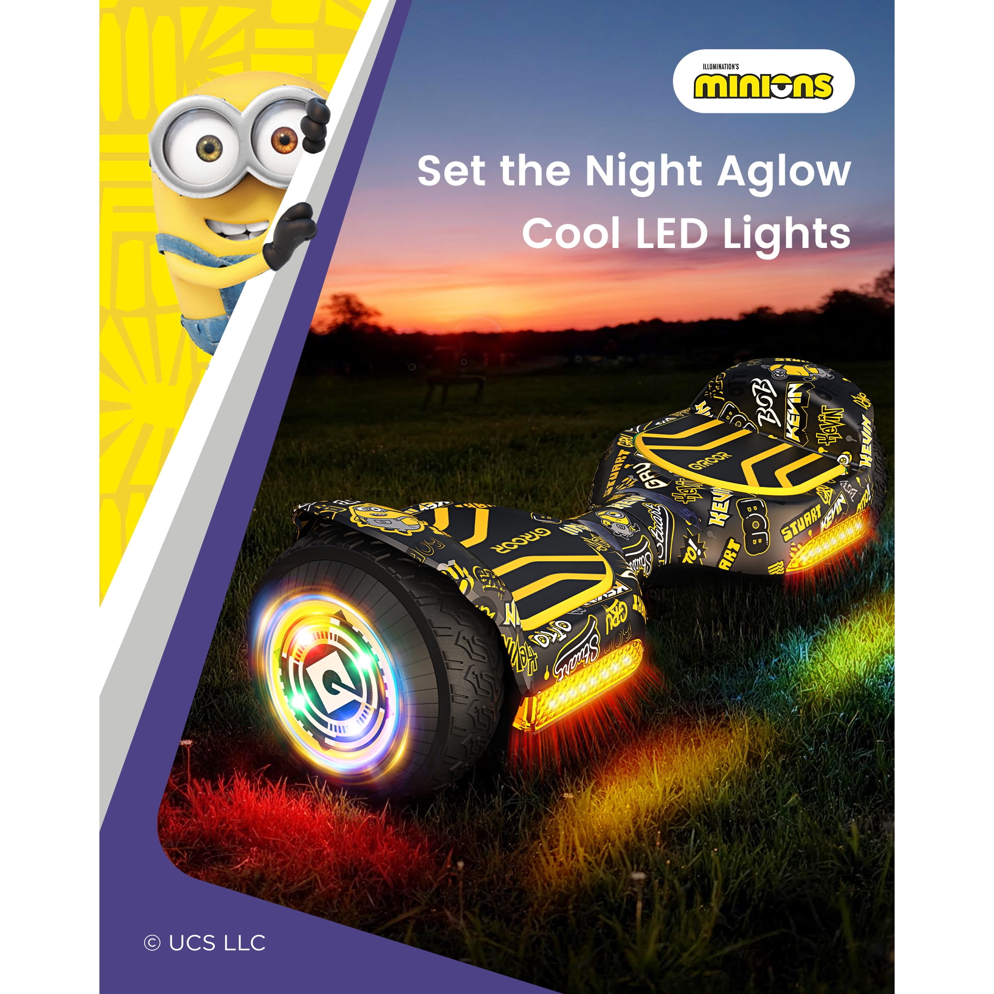 MIHOVER 6.5'' Kids Self Balancing All-Terrain Hoverboard-UL 2272