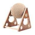 thumbnail image 1 of Juguete interactivo para rascar para , rascador para hámster, pelota para rascar no , para , medianos y grandes Yuyangstore rascador para gatos, 1 of 8