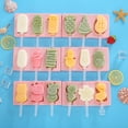 thumbnail image 5 of Moldes para paletas, moldes para helados, molde para paletas de hielo, paletas caseras, juego de bricolaje, máquina para hacer paletas de hielo gratis para niños Ormromra HMJM262-5, 5 of 5
