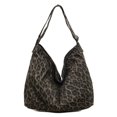 thumbnail image 4 of KKLDOGS Large Capacity Printed Hobo Shoulder Bag, Casual Soft Fabric Crossbody Tote, Oversized Sling Purse for Shopping, Travel & Daily Outings, 4 of 5