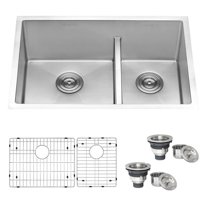 Ruvati 28-inch Low-Divide Undermount 16 Gauge Kitchen Sink