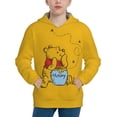 thumbnail image 5 of Winnie The Pooh Hoodie for Boys and Girls 3D Print Pullover Novelty Hooded Sweatshirt Hoodies with Big Pockets(Small), 5 of 7