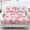 Pink Deer Bow, variant on Pzuqiu Pink Deer Bow Bedding Set with Fitted Sheet and Pillowcases 3 PcsSheet Set, Soft and Breathable Microfiber, Twin Size Includes 1 Fitted Sheet & 2 Pillowcases Easy Care