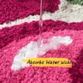 thumbnail image 2 of 23x19in Cute Red Cherry Shaped Non Slip Absorbent Bath Mat for Bathroom, 2 of 7