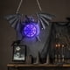 thumbnail image 5 of Xihbxyly Luces de Murciélagos de Halloween, Murciélagos Luminosos con Degradado de Colores, Decoración Colgante Resistente a La Intemperie, Accesorio Llamativo para Fiestas, Decoración Nocturna Espel, 5 of 7