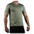 thumbnail image 2 of Playera Wilson Talla EG Deportiva Cuello Redondo Verde, 2 of 4