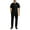 Black, variant on Mens Coveralls - Short Sleeve Coveralls for Men with Elastic Waistband (M-2XL)