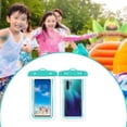 thumbnail image 4 of Mobile Waterproof Bag 2pcs Waterproof Phone Bags Touch Screen Design Capacity Universal Clear Cellphone Protector Dry Bags Underwater Phone Bag, 4 of 8