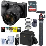 Sony Alpha a6400 24.2MP Mirrorless Camera with 16-50mm f/3.5-5.6 OSS Lens