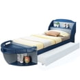 thumbnail image 1 of ACME Neptune II Lit Bateau Jumeau en Gris et Bleu Marine, 1 of 2
