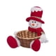 thumbnail image 1 of Wartleves Plato para dulces navideños, cesta para guardar dulces navideños, cuenco para dulces de muñeco de nieve de Papá Noel, recipiente para bocadillos de tejido de ratán, cuenco para dulces navide, 1 of 7