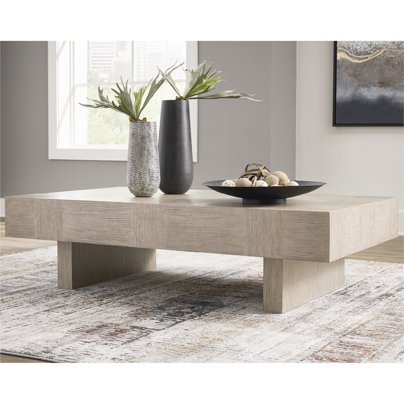 Signature Design by Ashley Jorlaina Light Brown Coffee Table