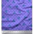 thumbnail image 1 of Soimoi Poly Georgette Fabric Artistic Floral Print Fabric by the Yard 52 Inch Wide, 1 of 5
