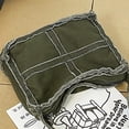thumbnail image 2 of Bolso bandolera de lona de mano femenino literario informal Correa ajustable para viajes, 2 of 8