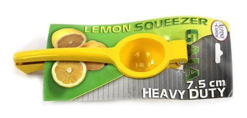 Lemon Squeezer, Heavy Duty, Yellow, 7.5 Cm / 3 Inches