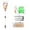 B, variant on Outopee Fruit 13FT/ Fruit Pole With & Telescopic Handle Gardening Tree Catcher Picks Tool For Orange Pear Fruits Picking