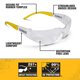 thumbnail image 2 of Gafas de seguridad DEWALT DPG54-1D Protector con lente transparente, 2 of 6