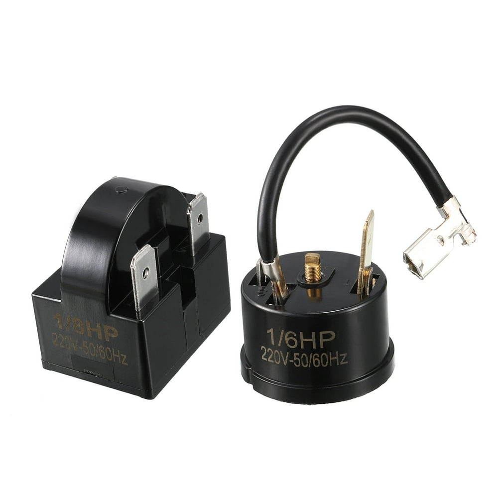 Refrigerator PTC Starter Relay 33 Ohm 3 Pin Compressor Thermal Overload