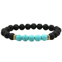 SDJMa Bead Chakra Bracelet 7 Chakras Healing Crystals Bracelet Yoga Stone Beads Bracelets Meditation Relax Anxiety Bangle for Womens Mens