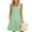 04#Mint Green, variant on GXIPO Girls Dress Summer Boho Sleeveless A-Line Casual Beach Sundress with Pockets for 3-14 Y Black 6-8 Years