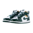 thumbnail image 2 of Toddler's Jordan 1 Mid Noble Green/Pollen-White (640735 371) - 9, 2 of 5