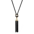 thumbnail image 2 of AYYUFE Women Long Tassel Elegant Chain Necklace, 2 of 7