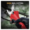 thumbnail image 3 of Cordless Pruner Electric Pruning Shear Efficient Tree Bonsai Pruning Branches Cutter With 2pc Lithium-ion Battery, 3 of 6