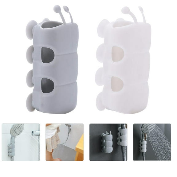 MLINS  10 PCS Shower Head Holder Hose Suction Bracket Toilet Accessories Bathroom