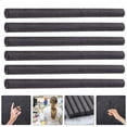 thumbnail image 3 of Miangastore 12pcs Graphite Electrode Carbon Rod 6mm Diameter Graphite Carbon Rod Electrode Cylinder Tube Bar Graphite Rod For Study Electrochemical Experiments, 3 of 8